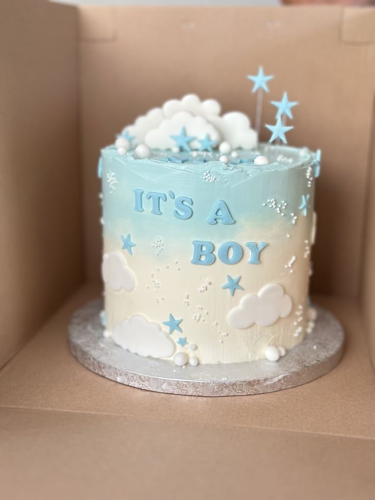 Welcome boy cake